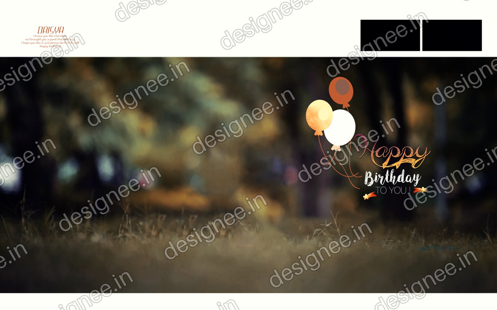 Preview of Birthday Album PSD (104)