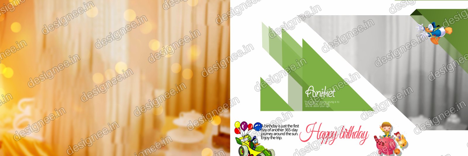 Preview of Birthday Album PSD (22)