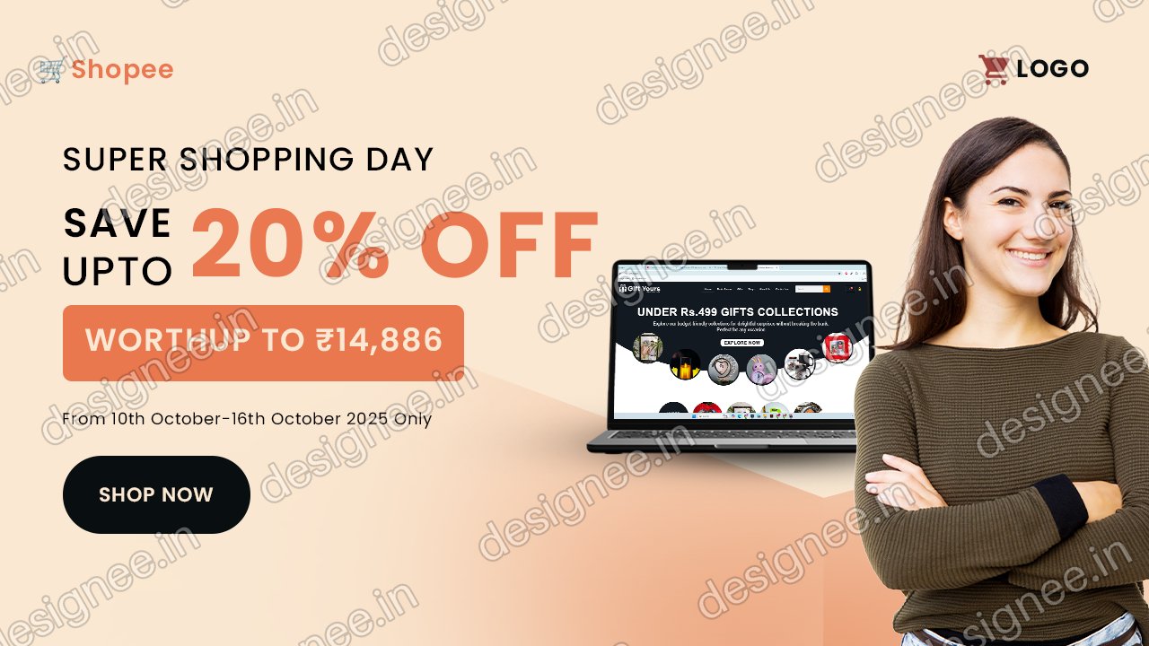Preview of E Commerce Banner 1