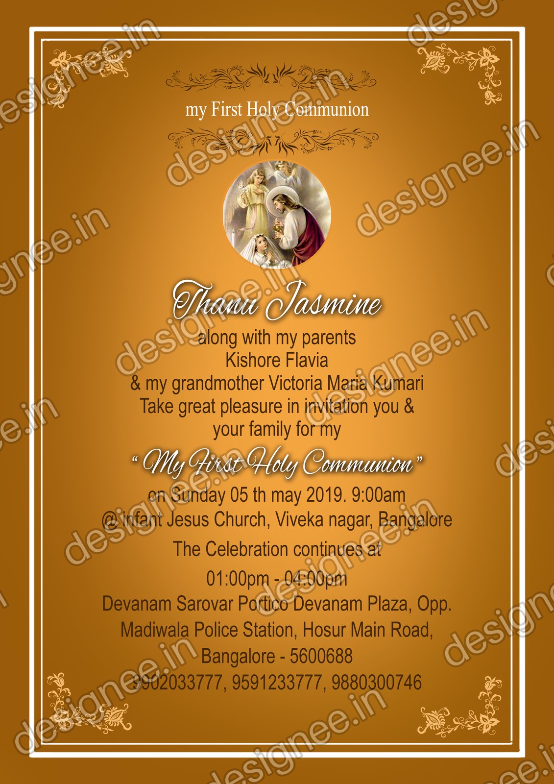 Preview of Wedding Invitation (615)