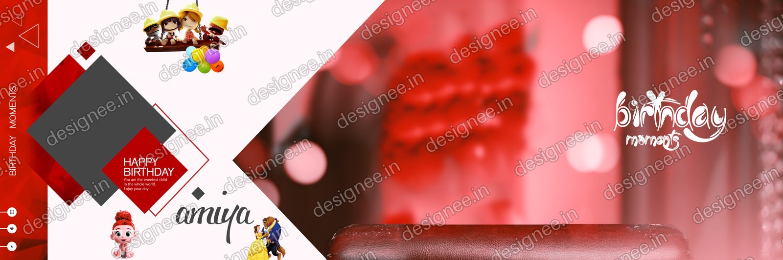 Preview of Birthday Album PSD (2)