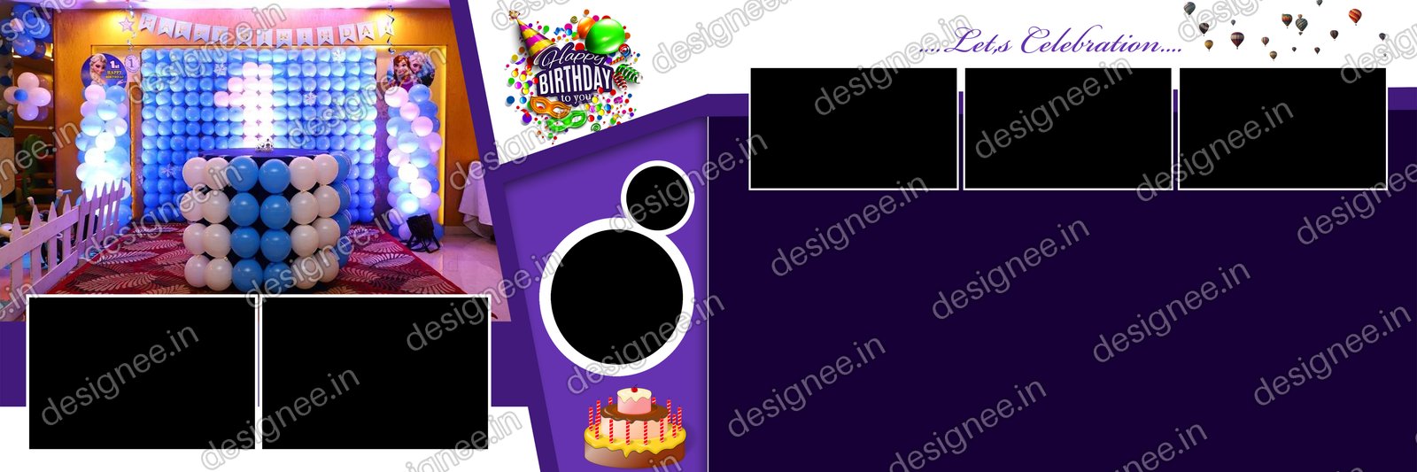 Preview of Birthday Album PSD (89)
