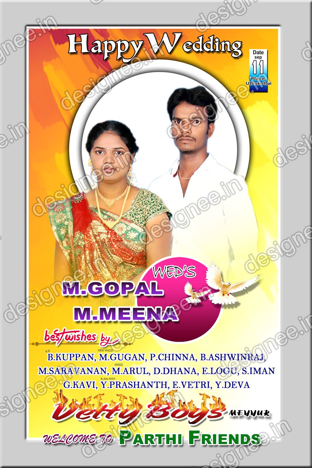 Preview of 98 Wedding Banner Collection (8)