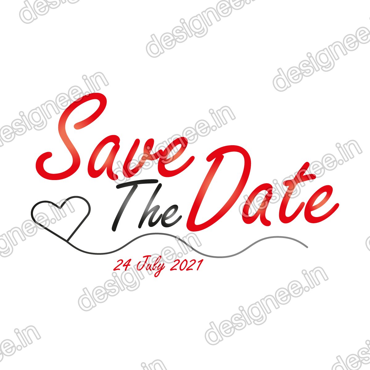 Preview of Save The Date PNG (12)