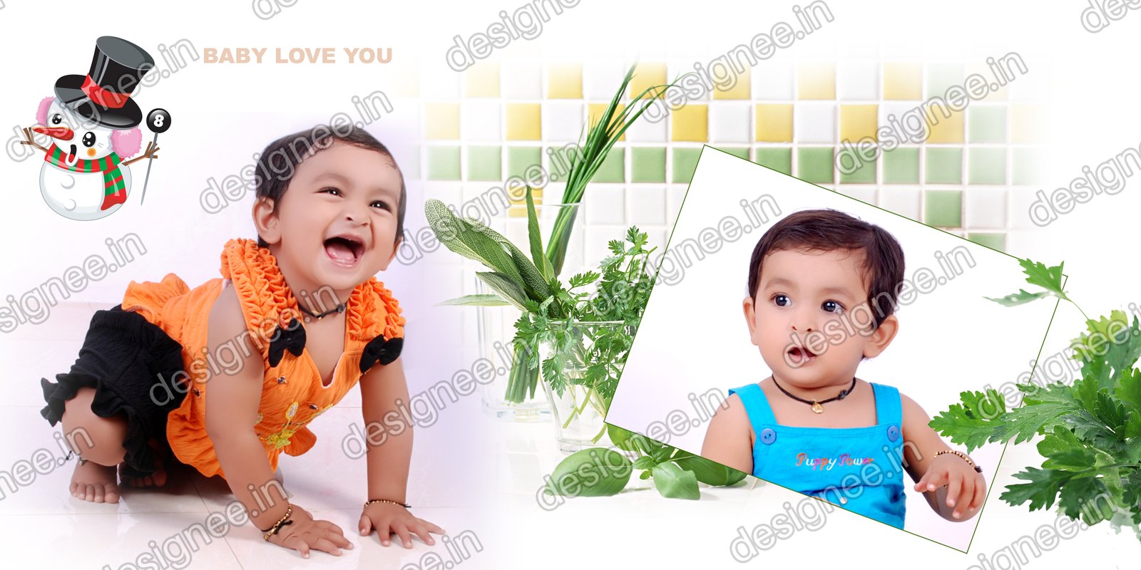 Preview of Birthday Album PSD (3)