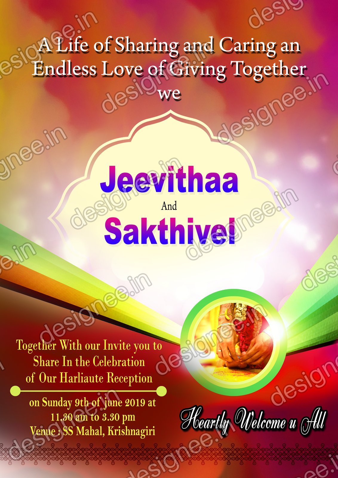 Preview of Wedding Invitation (616)