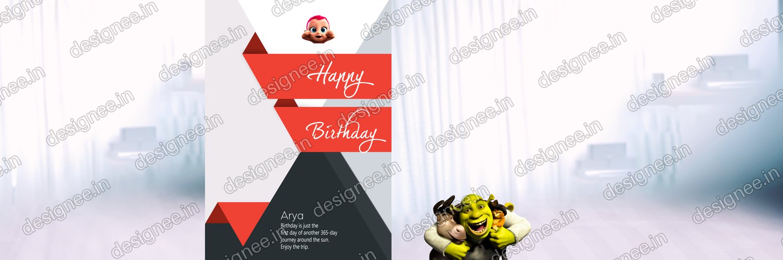 Preview of Birthday Album PSD (26)