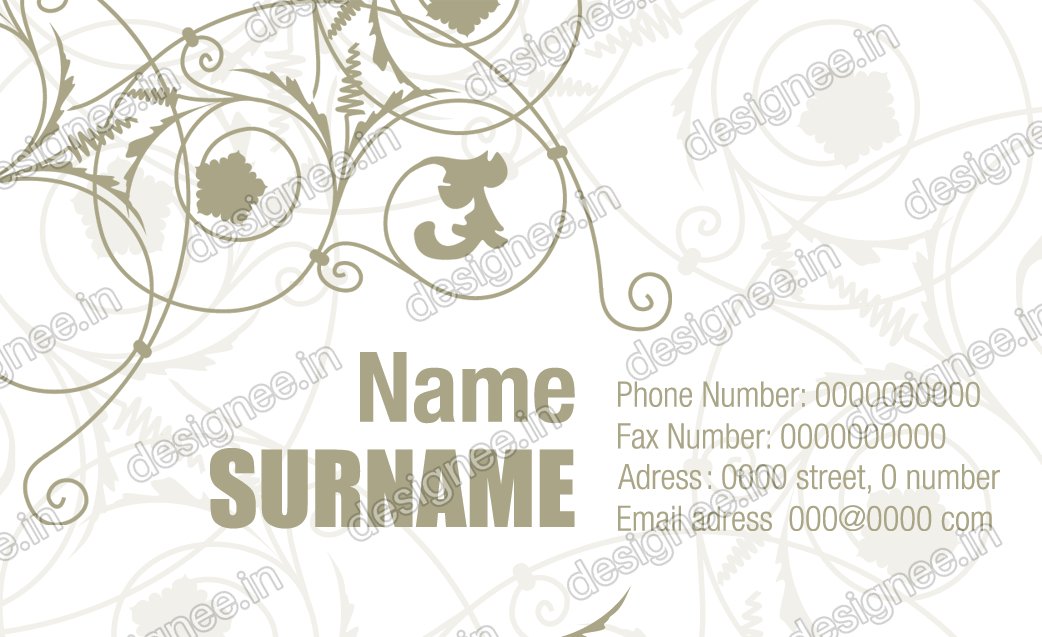 Preview of 94 VISITING CARDS (1244)