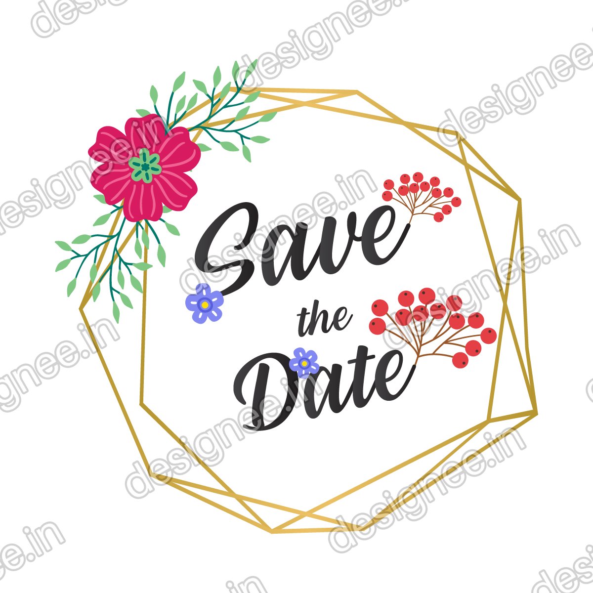 Preview of Save The Date PNG (2)