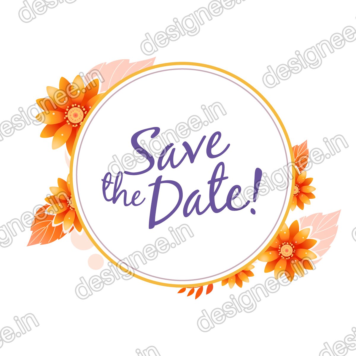 Preview of Save The Date PNG (11)