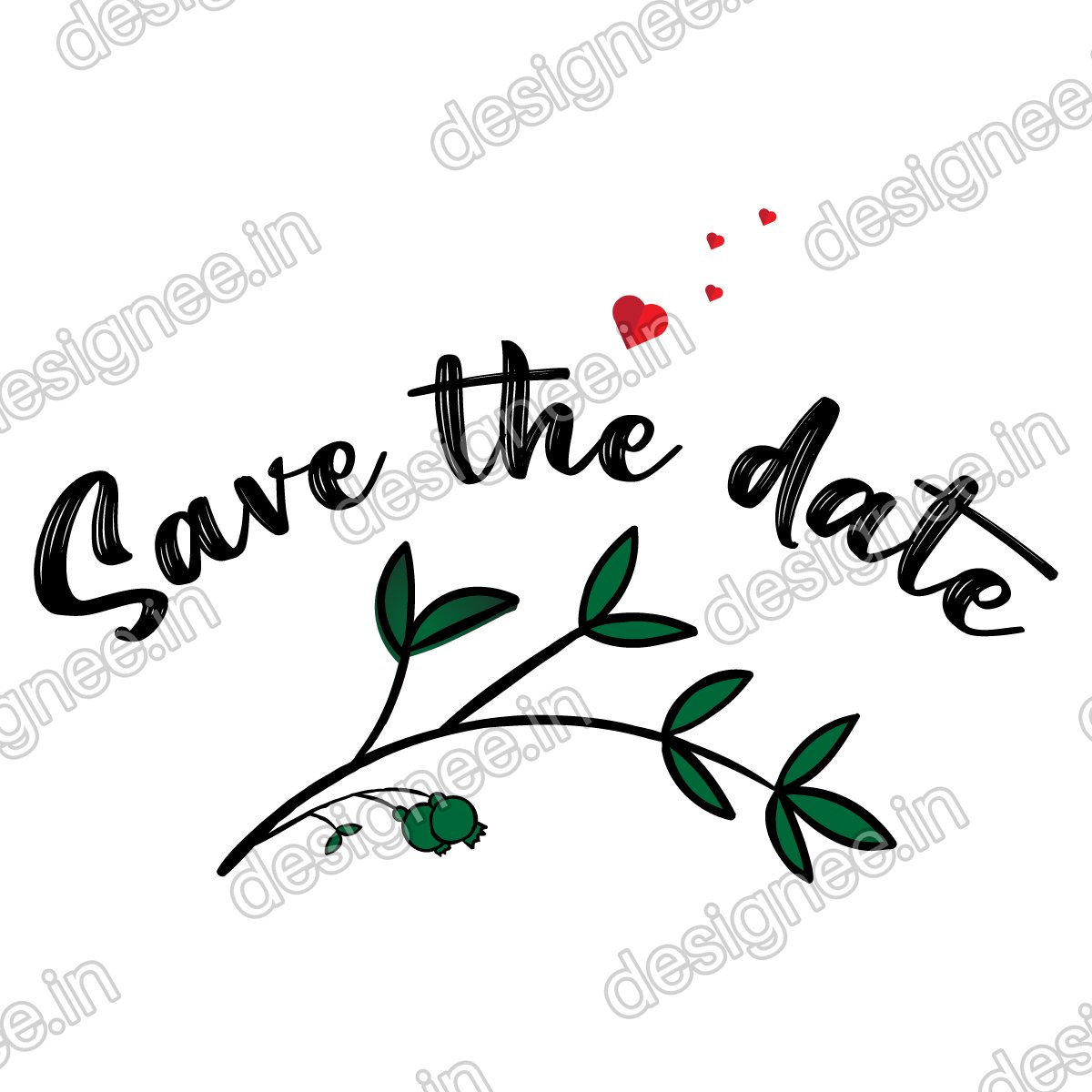 Preview of Save The Date PNG (13)