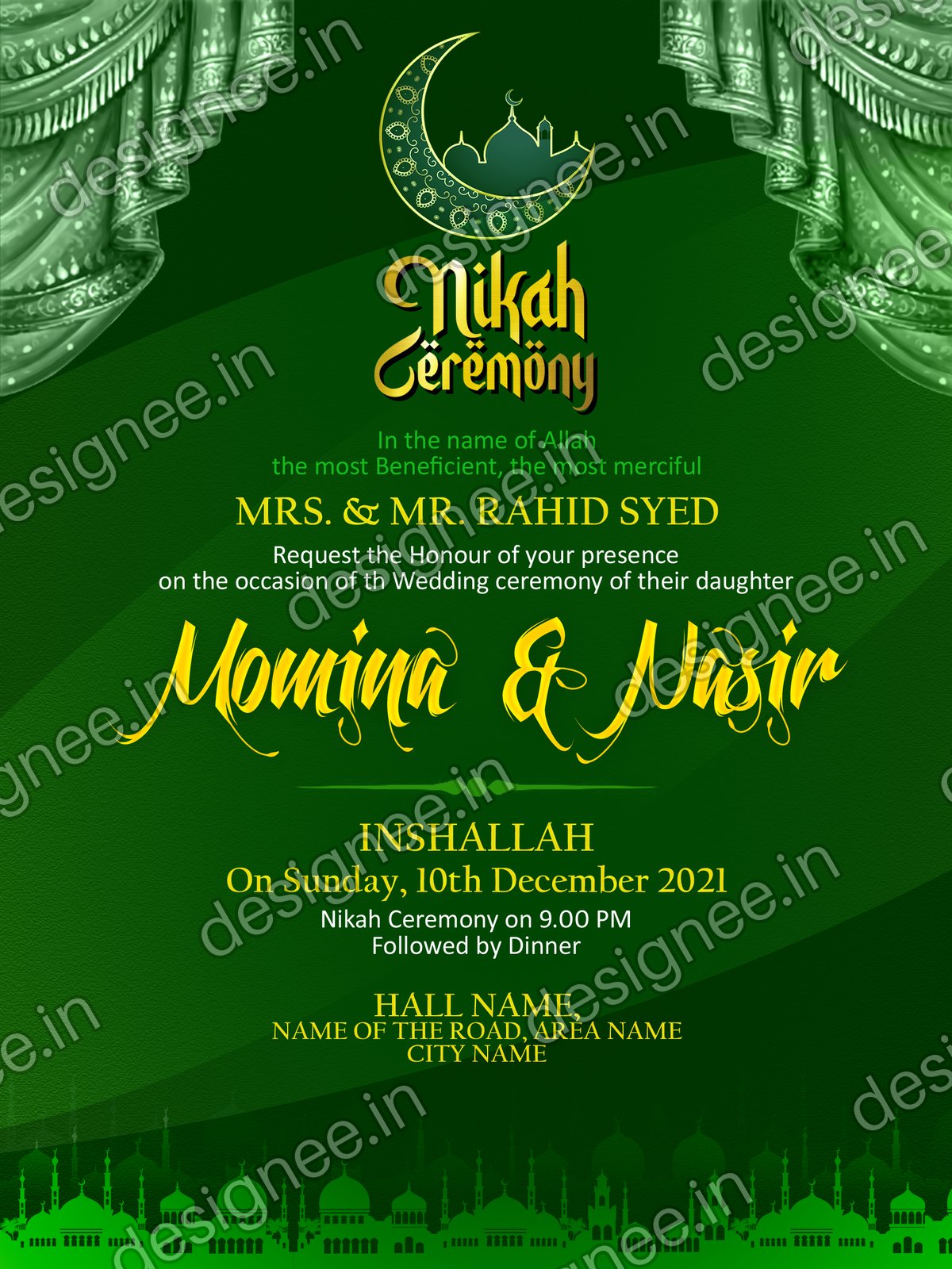 Preview of Wedding Invitation (4)