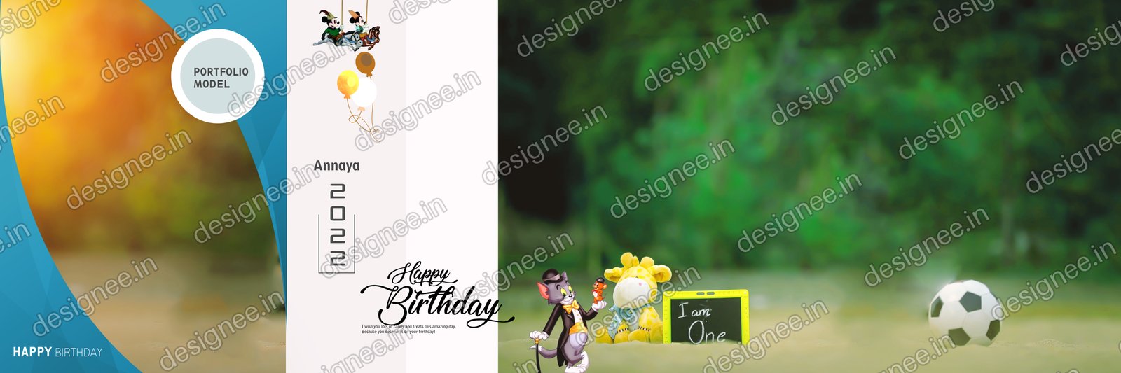 Preview of Birthday Album PSD (30)