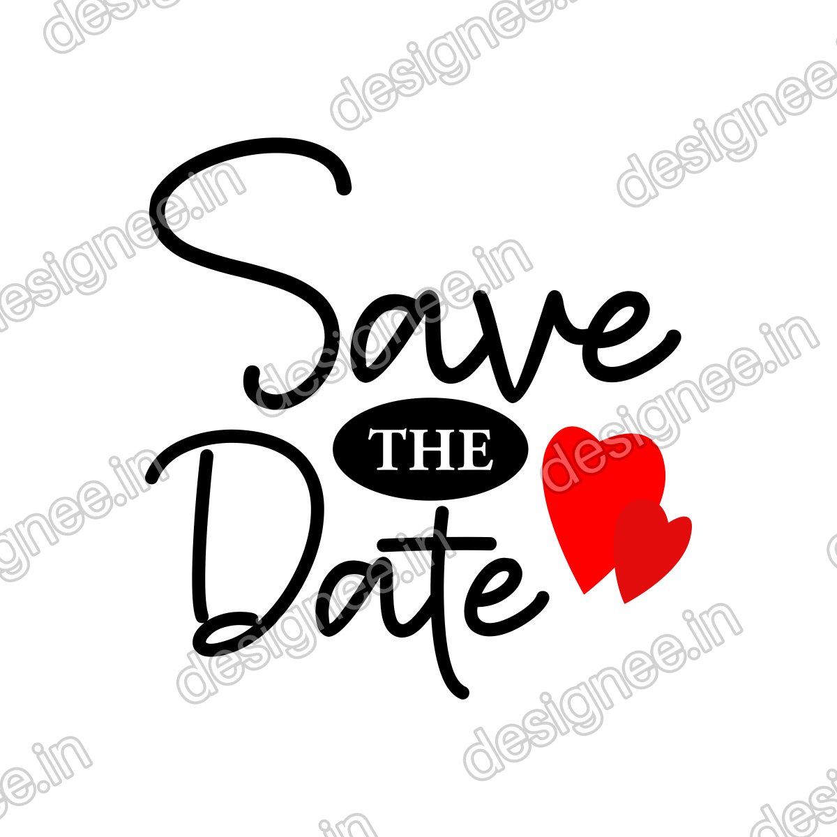 Preview of Save The Date PNG (14)