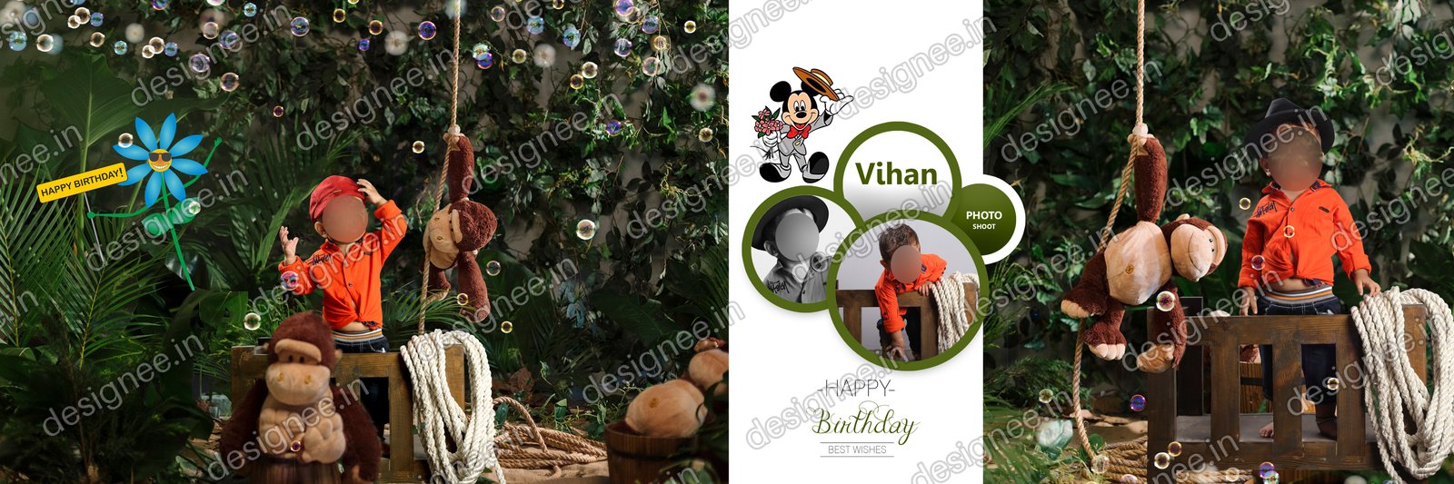 Preview of Birthday Album PSD (40)